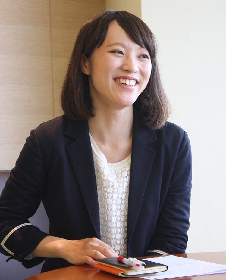 企画広報部 盛藤まいこさん