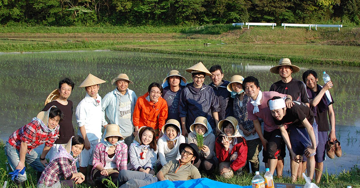 ブラッシュアップ・ジャパン株式会社　未来事業部「田んぼオーナー制度」を社内活性に活用