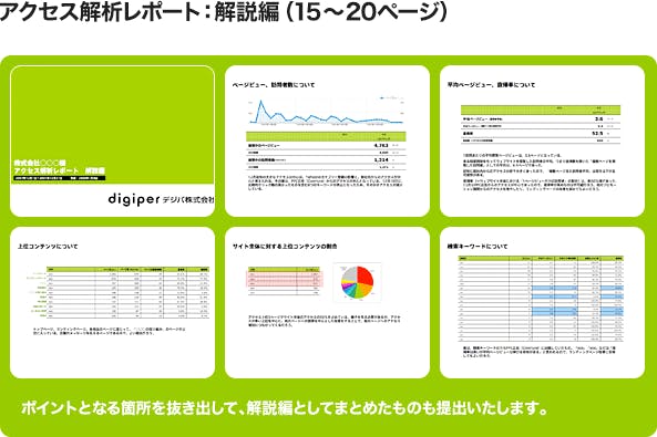 アクセス解析レポート(解説編)イメージ