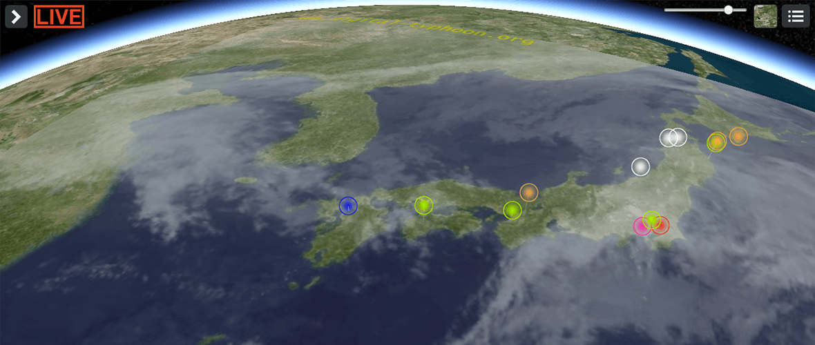 台風リアルタイム・ウォッチャー